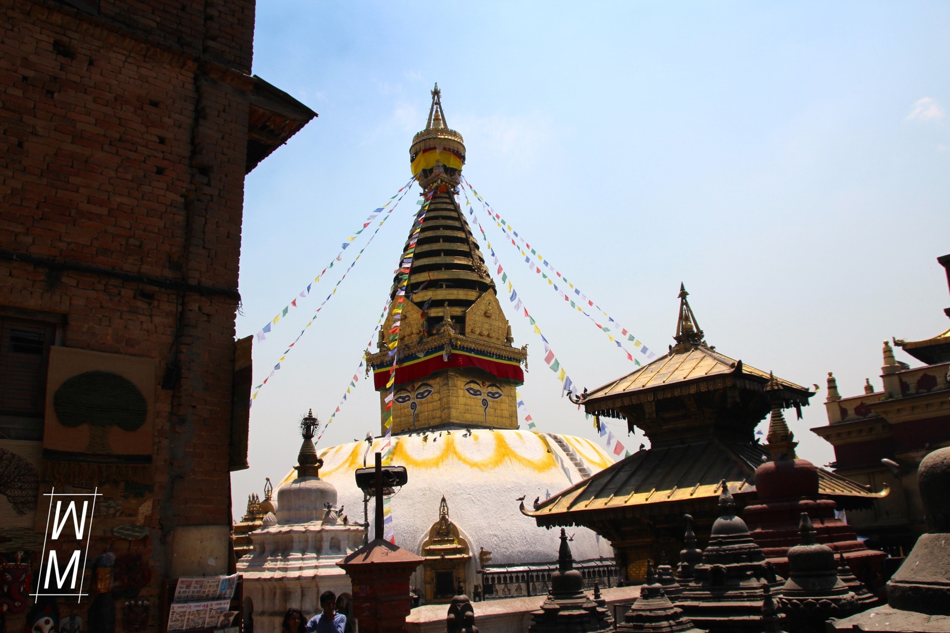 Der Affentempel in Kathmandu..