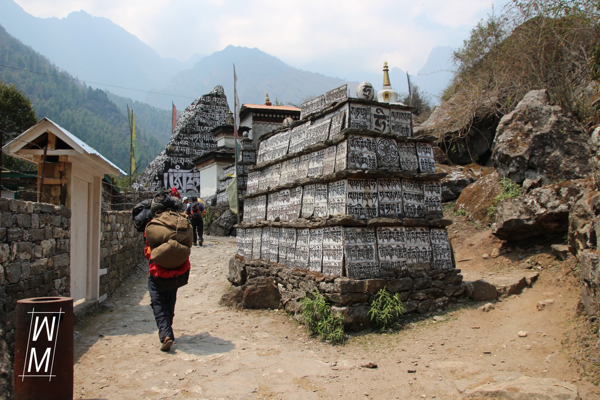 Mani Mauer in Chheplung.