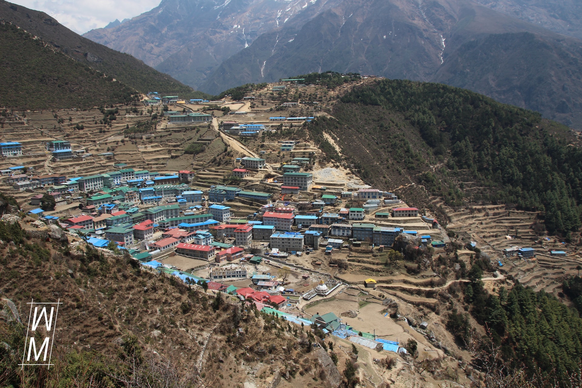 Namche Bazzar.