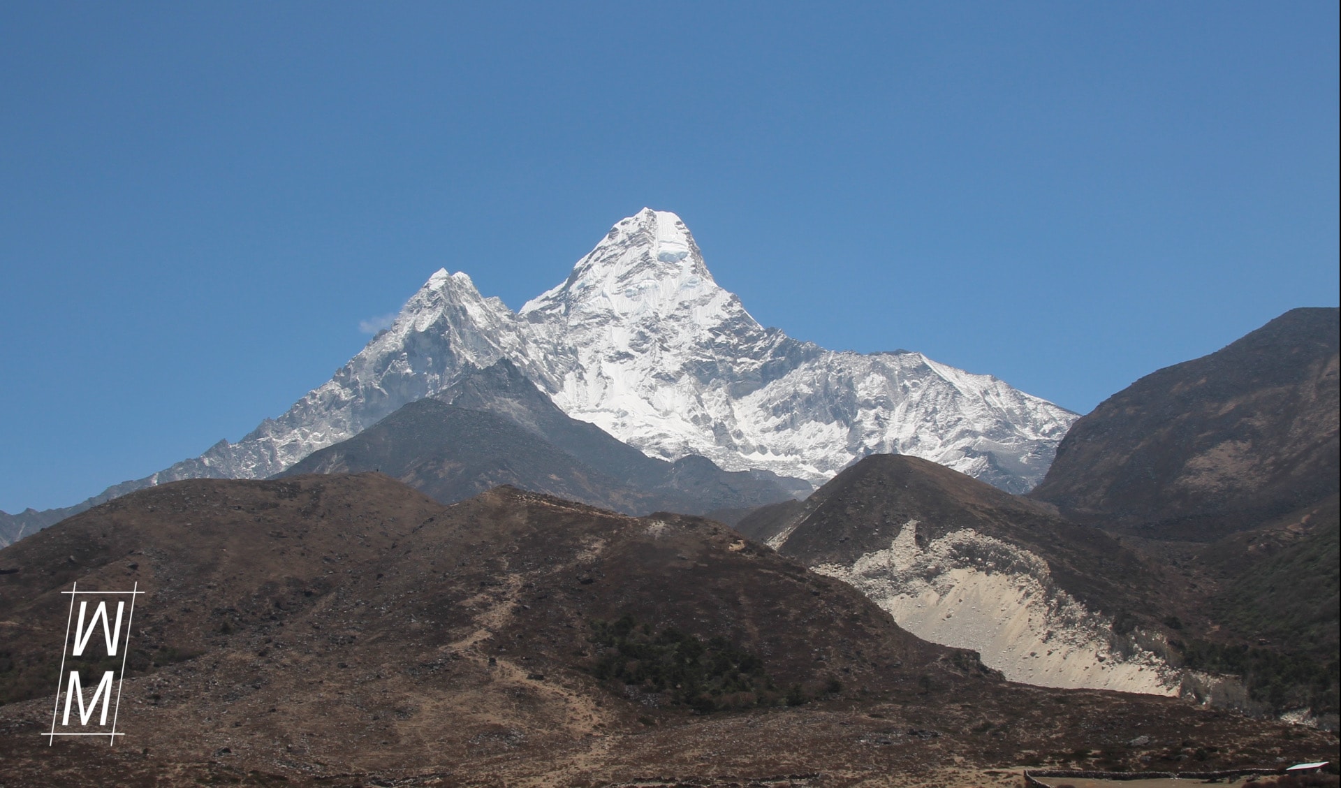 Ama Dablam so etwas wie der Hausberg von Pangboche.