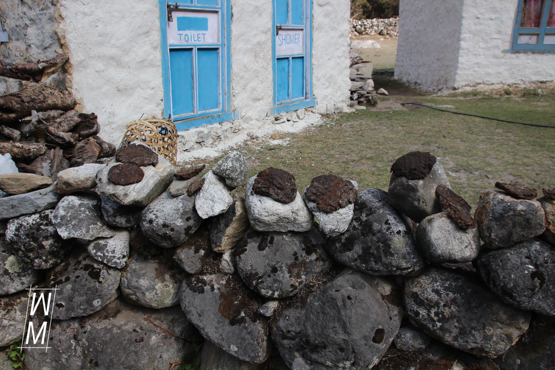 Brennmaterial in Phortes.